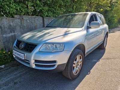 Brugt VW Touareg 220 HK (161 kW) 2004 Sølv SUV
