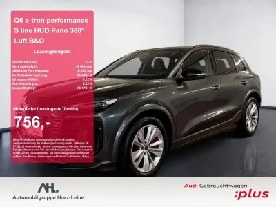 Gebraucht Audi Q6 e-tron S-Line 225 kW (306 PS) 2025 Daytonagrau perleffekt SUV
