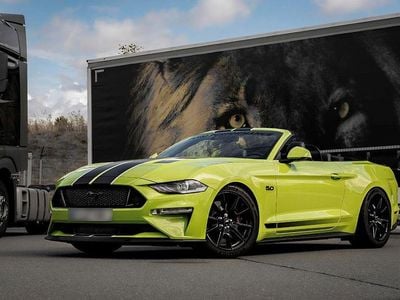 Gebraucht Ford Mustang GT 450 PS (330 kW) 2021 Grün Cabrio