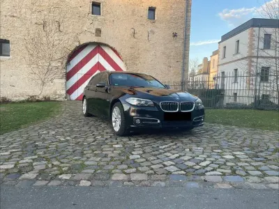 Brugt BMW 520 Luxury Line 190 HK (139 kW) 2016 Sort Stationcar