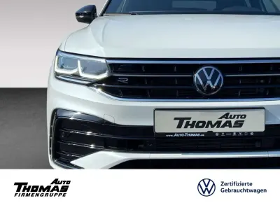 Gebraucht VW Tiguan Allspace R-line 193 PS (141 kW) 2025 Weiß SUV