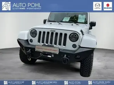 Gebraucht Jeep Wrangler Sahara 200 PS (147 kW) 2017 Bright white clear coat SUV