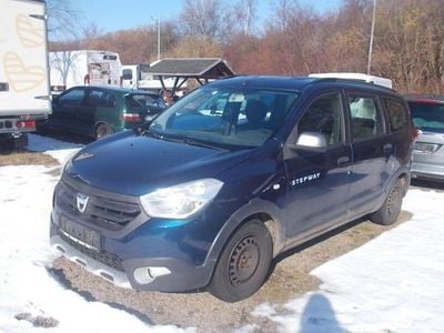 Gebraucht Dacia Lodgy Stepway 116 PS (85 kW) 2016 Blau (metallic) Van / Kleinbus
