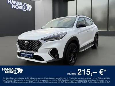 Gebraucht Hyundai Tucson N Line 136 PS (100 kW) 2020 Weiß SUV