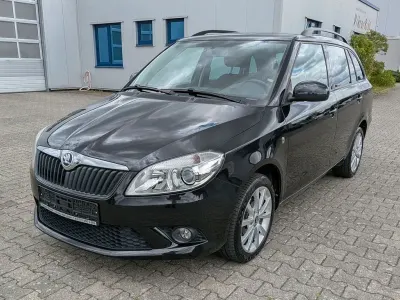 Gebraucht Skoda Fabia Ambition 86 PS (63 kW) 2014 Schwarz Kombi