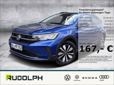 Gebraucht VW Taigo Goal 95 PS (69 kW) 2024 Blau SUV