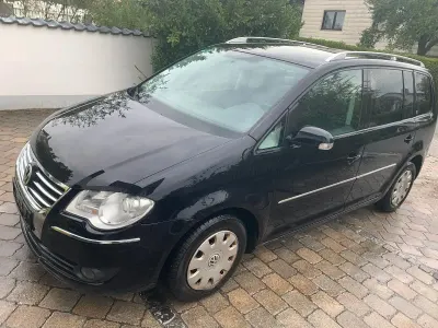 Gebraucht VW Touran Highline 150 PS (110 kW) 2007 Schwarz Van / Kleinbus