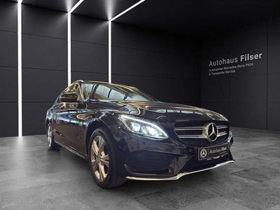 Schwarz Gebraucht 2017 Mercedes C200 AMG Limousine | 23.870 €