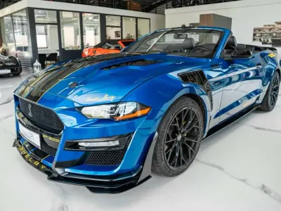 Gebraucht Ford Mustang GT 305 PS (224 kW) 2017 Blau Cabrio
