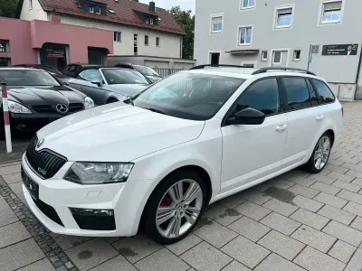 Gebraucht Skoda Octavia RS 184 PS (135 kW) 2015 Weiß Kombi