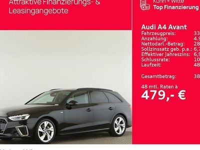 Gebraucht Audi A4 S-Line 204 PS (150 kW) 2024 Schwarz Kombi