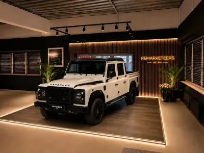 Gebraucht Land Rover Defender 122 PS (89 kW) 2015 Weiß SUV