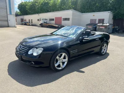 Używany Mercedes SL500 306 KM (225 kW) 2002 Czarny Kabriolet