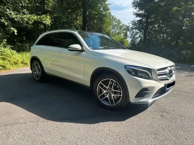 Gebraucht Mercedes GLC220 AMG line 170 PS (125 kW) 2018 Weiß SUV