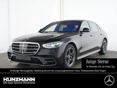 Gebraucht Mercedes S350 AMG 313 PS (230 kW) 2025 Obsidianschwarz metallic Limousine