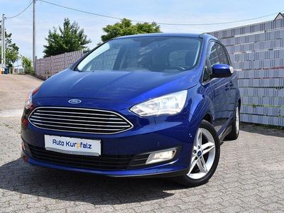 Gebraucht Ford Grand C-Max Titanium 150 PS (110 kW) 2017 Blau Van / Kleinbus