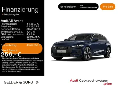 Occasion Audi A5 Comfort 204 ch (150 kW) 2025 Bleue Break