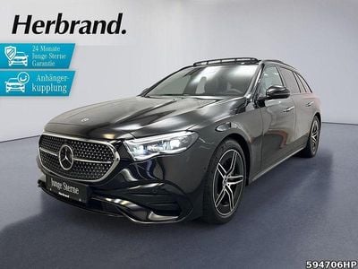 Gebraucht Mercedes E220 AMG 197 PS (144 kW) 2025 Metalliclack obsidianschwarz m Kombi