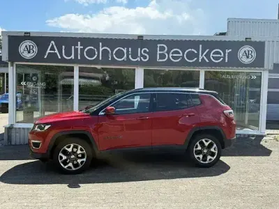 Gebraucht Jeep Compass Limited 170 PS (125 kW) 2019 Rot SUV