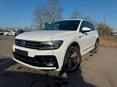 Gebraucht VW Tiguan Allspace R-line 150 PS (110 kW) 2021 Weiß SUV