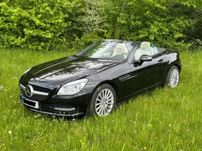 Brugt Mercedes SLK200 184 HK (135 kW) 2014 Sort Cabriolet