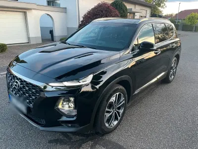 Gebraucht Hyundai Santa Fe 200 PS (147 kW) 2019 Schwarz SUV