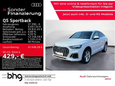 Gebraucht Audi Q5 Sportback Ambiente 204 PS (150 kW) 2023 Weiß SUV