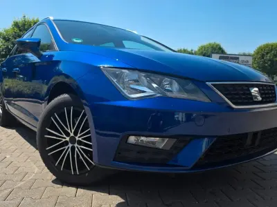 Gebraucht Seat Leon ST Style 110 PS (80 kW) 2017 Blau Kombi