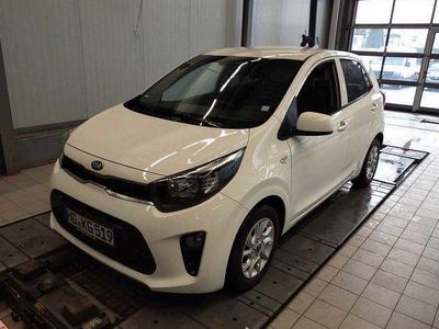 Gebraucht Kia Picanto Attract 67 PS (49 kW) 2019 Weiß Kleinwagen