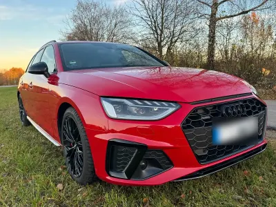 Gebraucht Audi A4 S-Line 204 PS (150 kW) 2022 Rot Kombi