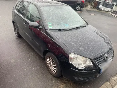 Gebraucht VW Polo United 69 PS (50 kW) 2009 Schwarz Kleinwagen