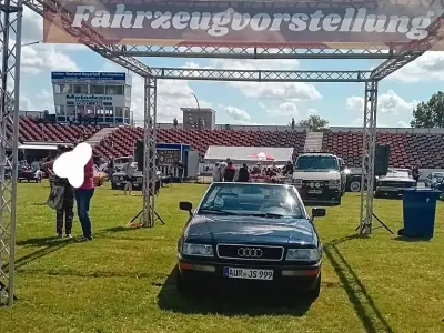 Gebraucht Audi Cabriolet Sport 116 PS (85 kW) 1995 Blau Cabrio