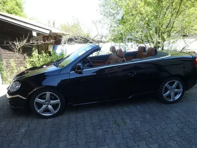 Brugt VW Eos Edition 241 HK (177 kW) 2008 Sort Cabriolet