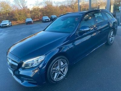 Gebraucht Mercedes C300e AMG 320 PS (235 kW) 2021 Blau Limousine