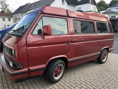 Gebraucht VW T3 69 PS (50 kW) 1989 Rot Van