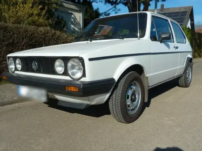Brugt VW Golf I 1983 Hvid Hatchback