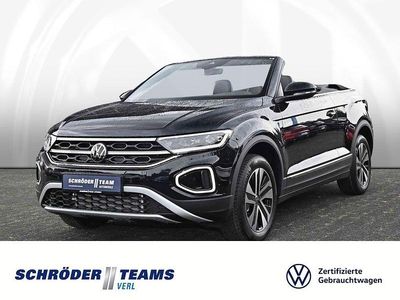 Gebraucht VW T-Roc Cabriolet 150 PS (110 kW) 2025 Deep black perleffekt Cabrio