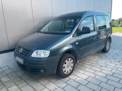 Usado VW Caddy Life 75 HP (55 kW) 2005 Cinzento Monovolume