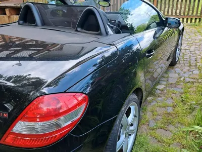 Gebraucht Mercedes SLK200 168 PS (123 kW) 2004 Schwarz Cabrio
