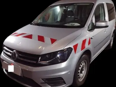 Gebraucht VW Caddy 110 PS (80 kW) 2020 Reflexsilber Van / Kleinbus
