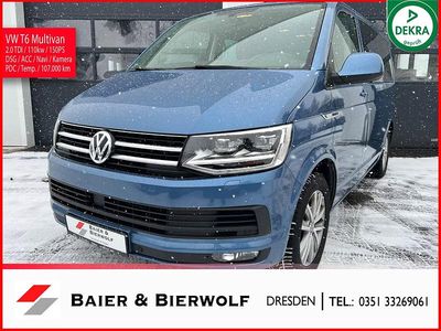 Gebraucht VW Multivan Comfortline 150 PS (110 kW) 2016 Blau Van
