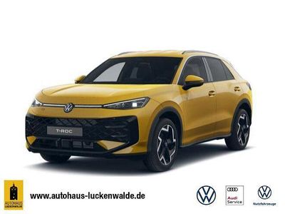 Ny VW T-Roc R-line 150 HK (110 kW) 2025 Gul SUV