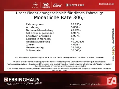 Neu Hyundai Inster Select 71 kW (97 PS) 2026 Weiß Kleinwagen