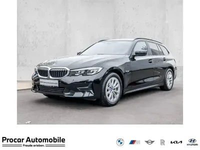 Brugt BMW 330e Sport Line 292 HK (214 kW) 2022 Sort Stationcar
