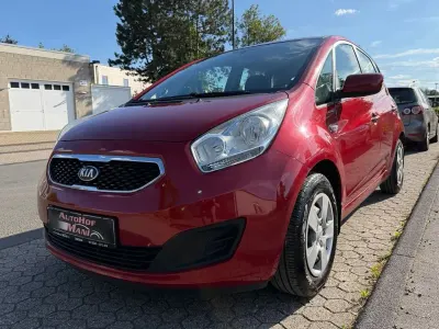 Gebraucht Kia Venga Attract 90 PS (66 kW) 2013 Rot Kleinwagen