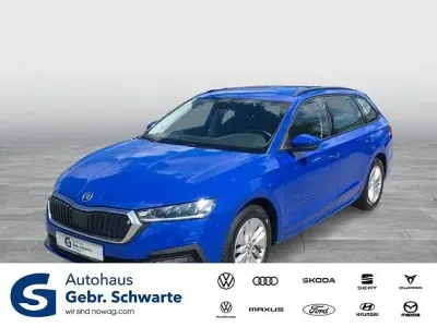 Brugt Skoda Octavia Ambition 110 HK (80 kW) 2021 Blå Stationcar
