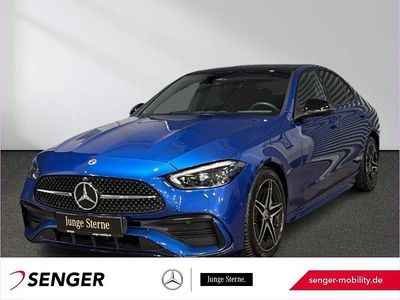 Gebraucht Mercedes C200 AMG 204 PS (150 kW) 2024 Lack spektralblau Limousine