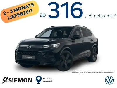Neu VW Tiguan Edition 150 PS (110 kW) 2026 Schwarz SUV