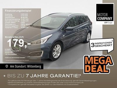 Gebraucht Kia Ceed Sportswagon DREAM-TEAM Edition 99 PS (72 kW) 2018 D7u planetenblau met Kombi