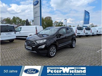 gebraucht Ford Ecosport Titanium Navi Bi-Xenon Apple CarPlay Android Auto Klimaautom WLAN Musikstreaming